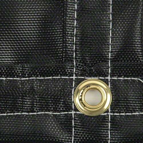 6' x 50' Tennis Screen - Solid Weave Closed Mesh