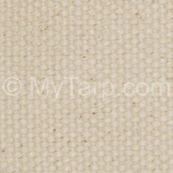 #4 Cotton Duck Canvas Fabric 24 oz Natural Untreated